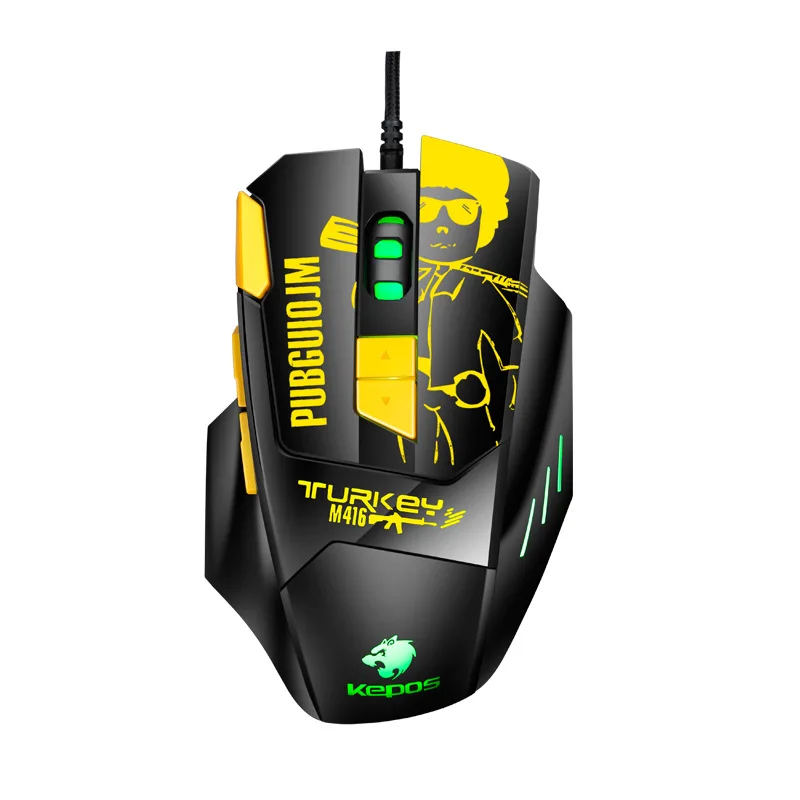 LED Backlight Optical USB Wired Mouse Gamer Mice Laptop PC Computer Mouse Gaming Mouse for Pro 4