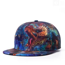 Новые мужские Модные Винтажные бейсболки с принтом Bboy Snapback, хип-хоп кепки