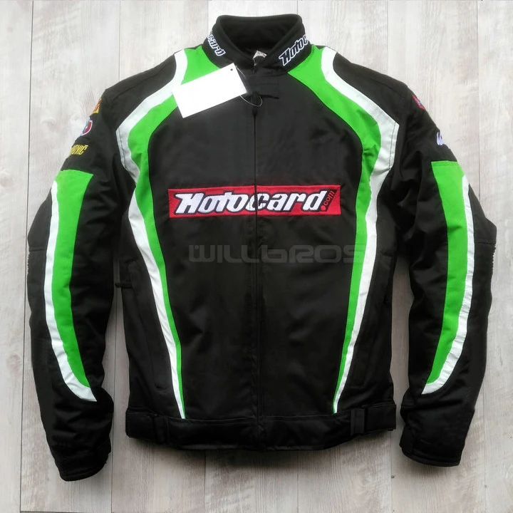 Зимние куртки для Kawasaki мотоцикл MTB велосипед внедорожный мотоцикл горный велосипед куртка с протектором - Цвет: Winter Style