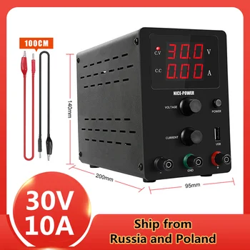 

Adjustable laboratory Power Feeding Digital DC lab Bench Power Supply 30V 10A 60V 5A Voltage Regulator Switching Bench Power