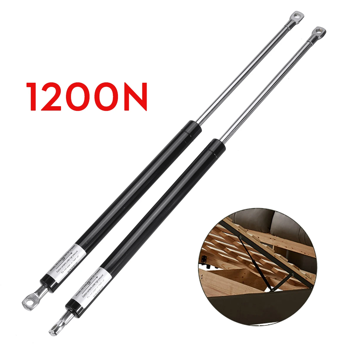 Shock lift strut rod is a kind of heavy duty metal spring. The shock