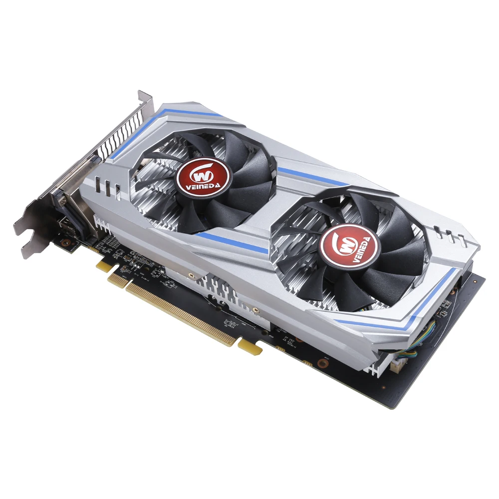 Видеокарта Veineda RX 570 8GB 256Bit GDDR5 1244/7000MHz для игр nVIDIA Geforce rx 570 8gb