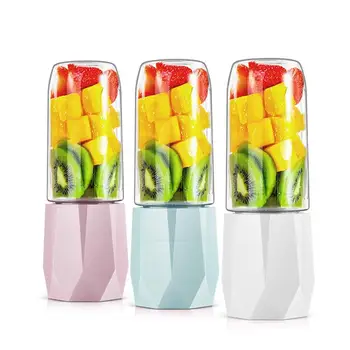 

OUNONA 400ml Blender Electric Kitchen Mixer Juicer Fruit Cup Small Portable Mini Food Processor Quick Juicing