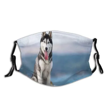 

Dog Print Masks 1pc Adult Mouth Masks for Protection Face Mask Washable Earloop Mask adjustable Dustproof mascarillas con filtro