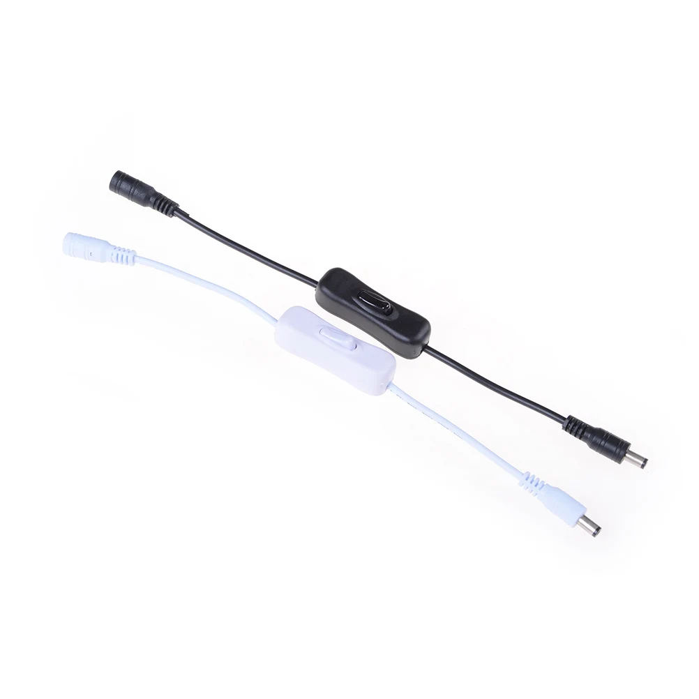 Light Switch DC 12V Female Male Power Cable 5.5x2.1mm Connector ON OFF Inline for LED Strip Lamp | Обустройство дома