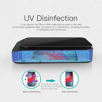 

Professional Uv Disinfection Box Containing Ozone Disinfectant Suitable For Phone Glasses Jewelry Home