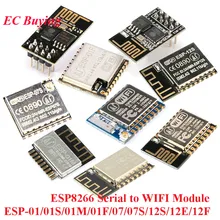 Esp8266 ESP-01 ESP-01S ESP-01M ESP-01F ESP-07 ESP-07S esp, modulo adaptador usb sem fio placa
