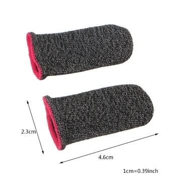 

Breathable Mobile Game Controller Screen Finger Sleeve Touch Trigger for PUBG