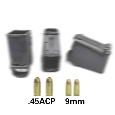 

Universal magazine loader durable nylon drop loader rapid loading and recoil for 9mm .40 .357 .45 .22 22LR Glock 1911 cz75 p320