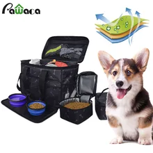 Большая Дорожная сумка-переноска для собак, сумка-переноска для собак, складная силиконовая миска для щенков, послушание, ловкость, наживка, тренировочное питание для собак/Ca
