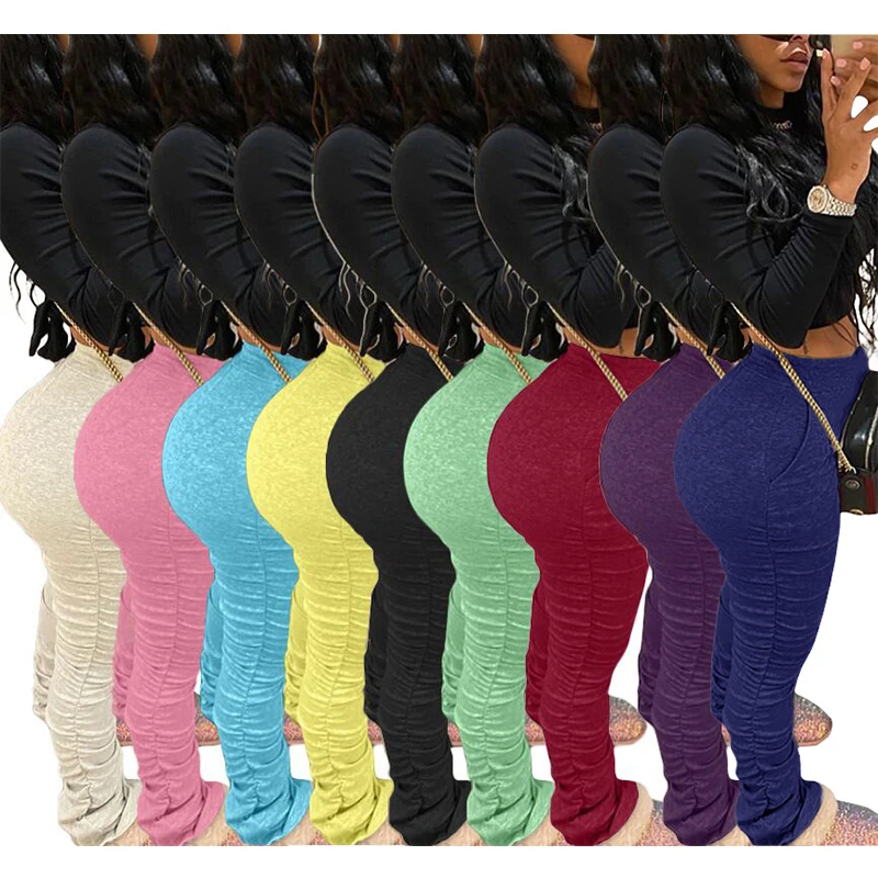 Sexy Stacked Sweatpants Women Joggers 