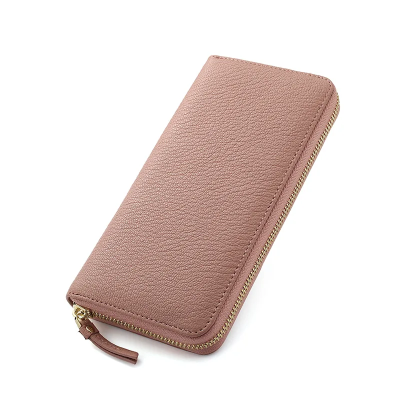 

Shuai pai 2019 New Style Women's Wallet Multi-functional Carrying Long Korean-style Leather Wallet Retro WOMEN'S Bag Large Capac