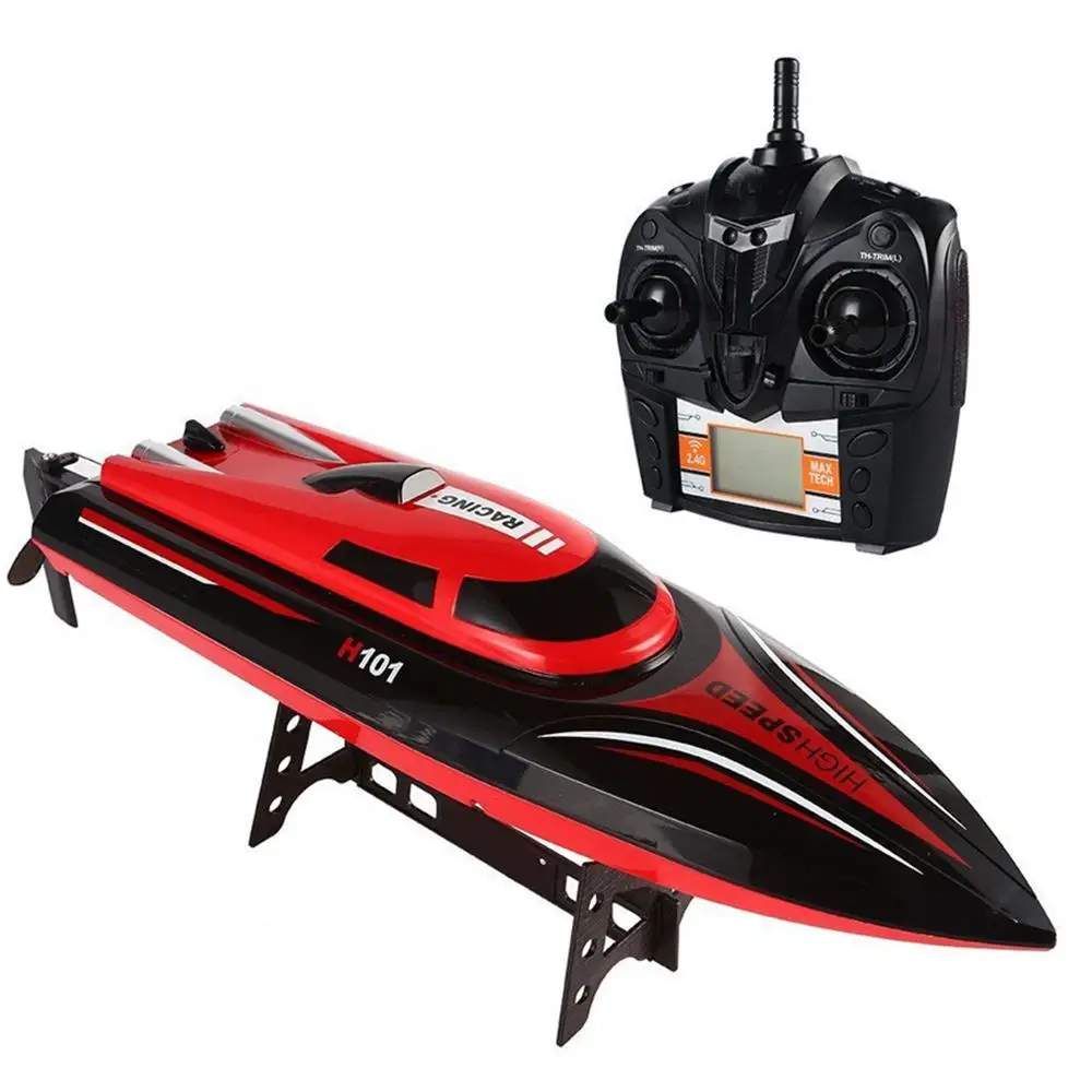Amiqi TkkJ H101 Mini Rc Model High Speed Remote Control Water Toy Sailing Boat Ship Gas Powered
