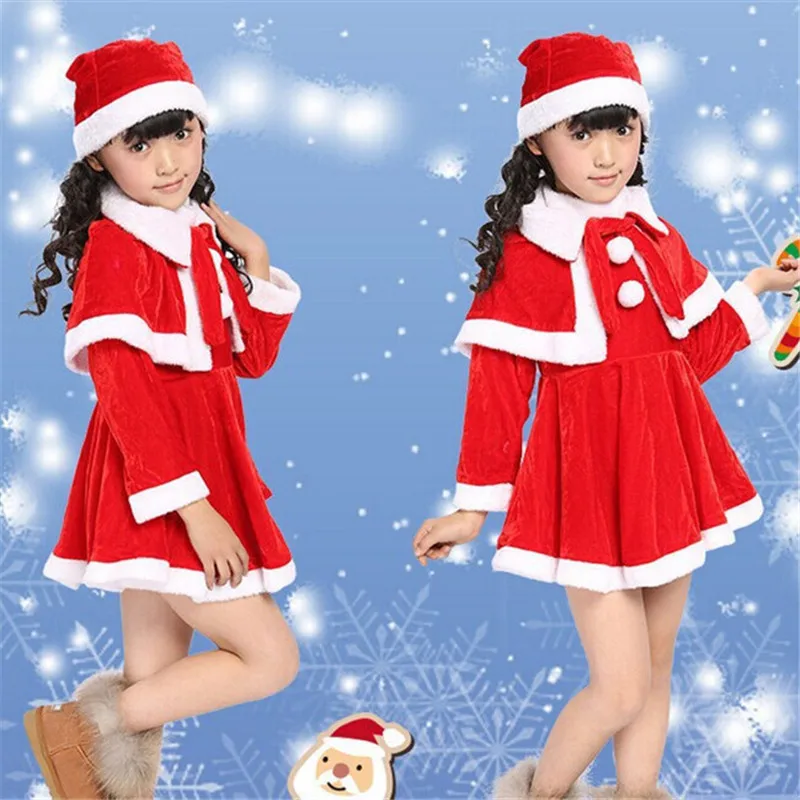 Новогодний Детский карнавальный костюм Санта-Клауса карнавальный костюм вечерние, рождественские, красные платья для девочек Рождественский комплект одежды для маленьких мальчиков, От 0 до 12 лет - Цвет: 3