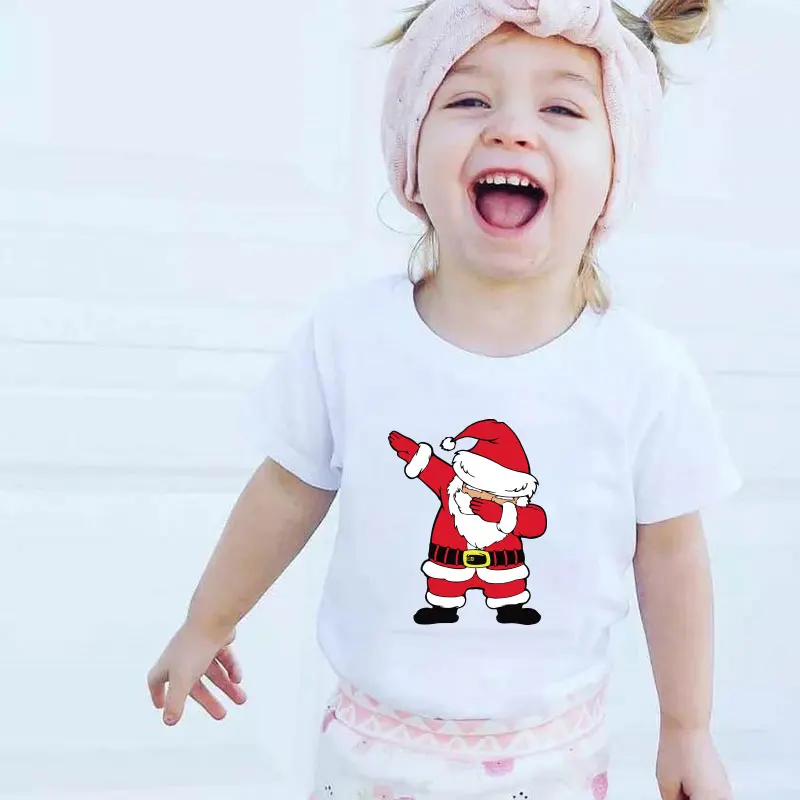 thumbnail image 5 of Conjuntos familiares a juego con árbol de Navidad, ropa, camiseta para madre, hija e hijo, feliz Navidad, Papá Noel, ropa de una pieza para madre y yo, 5 of 5
