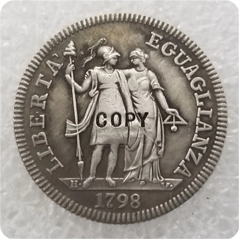 Монета с копией лиры 1 Лира 1798 г.|Безвалютные монеты| |