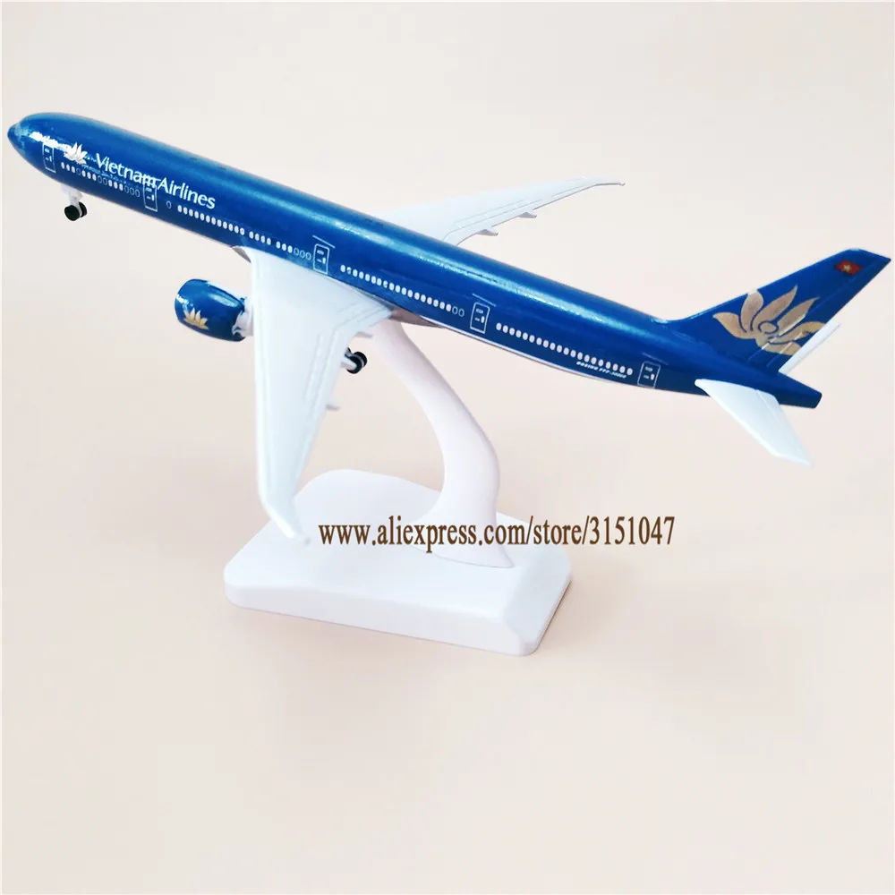 Летательный аппарат Air Vietnam Airline B777 Boeing 777 модель летного аппарата из сплава и