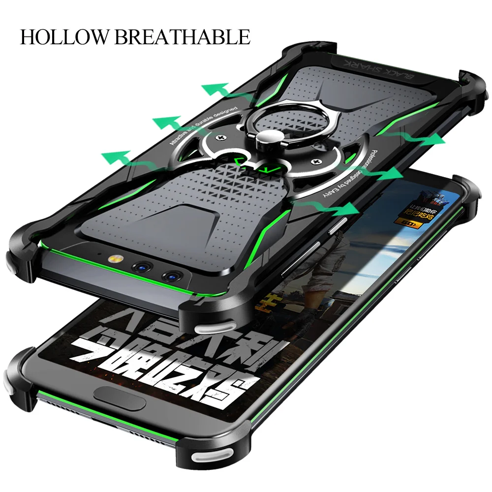 Luxury Xiaomi Cool case Bat Design Batman Back Cover with ring holder metal ring Airbags EVA for Black Shark 3 3pro Metal Case Luxury Xiaomi Cool case Bat Design Batman Back Cover with ring holder metal ring Airbags EVA for Black Shark 3 3pro Metal Case