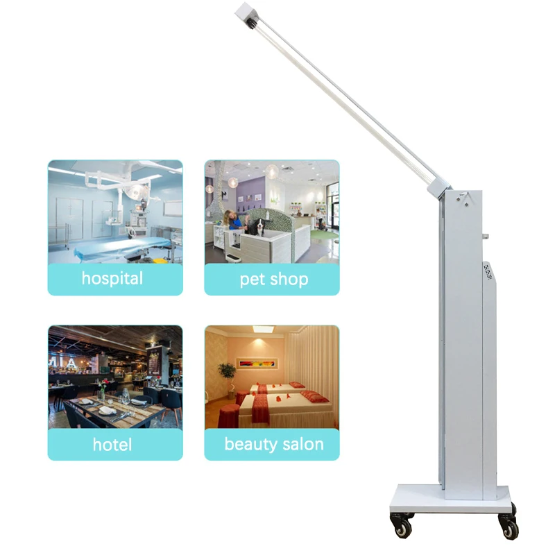 

Quartz Lamp Mobile UVC Disinfection Vehicle Hospital Sterilization Classroom Sanitizing Lighting Germicidal Lamps