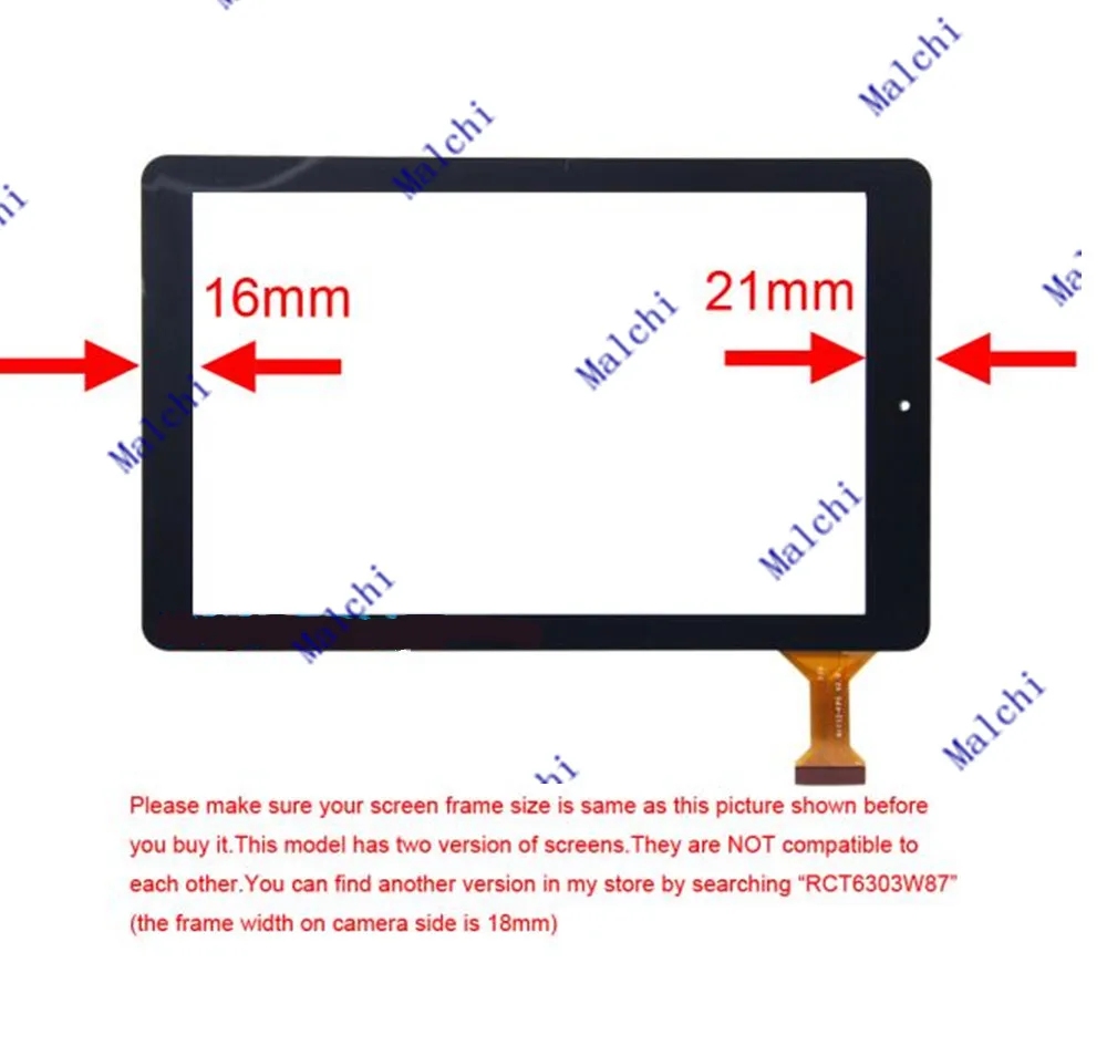 10,1 дюймов RCA 10 Viking Pro RCT6303W87 DK внешний экран емкостный сенсорный экран панель дигитайзер стекло сенсор запасные части