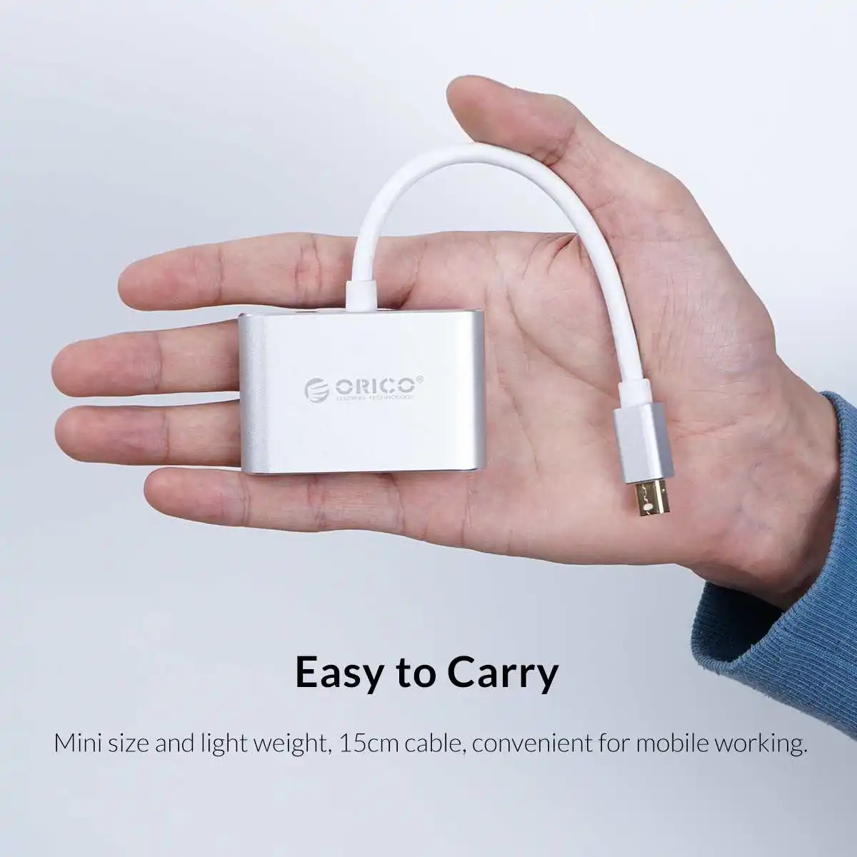 ORICO 2 в 1 Mini DP DisplayPort в HDMI/VGA Дисплей Порты и разъёмы Кабель Переходник Mini DP кабель для MacBook Air 13 Surface Pro 4 дисплейный порт MiniDP типа