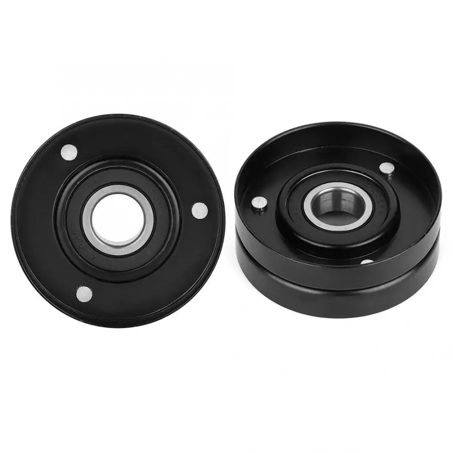 Drive Belt Idler Pulley Accessory Fits for Cooper S R52 R53 02-08 11288625983 belt tension Aluminum Alloy