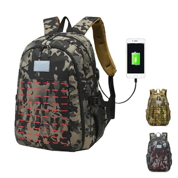 

35L Usb Military Tactical Assault Pack Backpack Army Molle Bug Out Bag Small Rucksack for Outdoor Hiking Camping Backpack