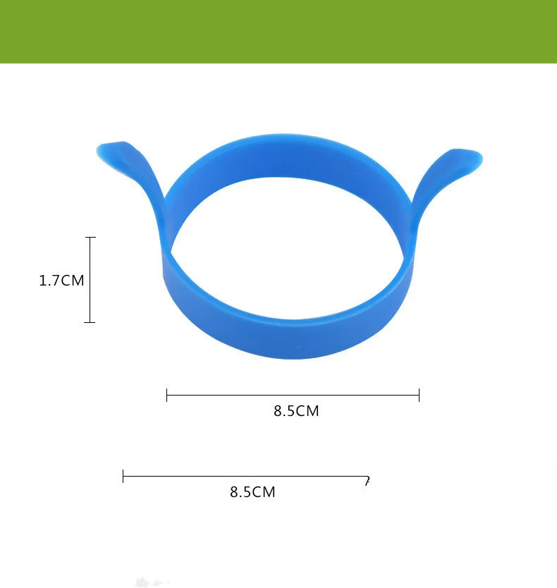 1 шт. силиконовый жареный яичный блин кольцо омлет жареное яйцо круглая форма для яичницы для приготовления пищи для завтрака сковорода печь LB 049