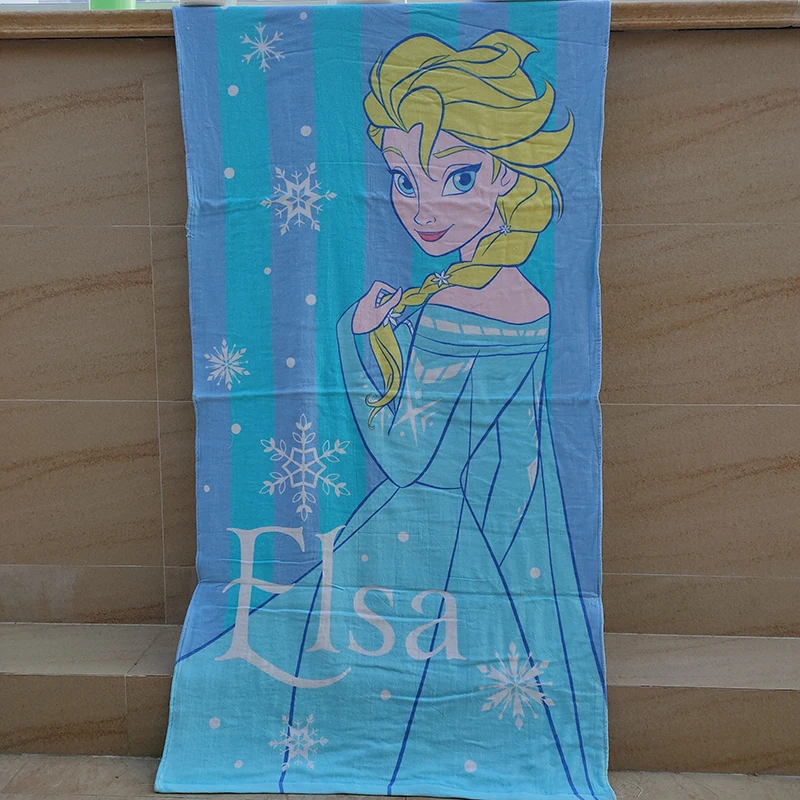 Disney детское впитывающее полотенце с рисунком Белоснежки быстросохнущее купальное полотенце банное полотенце с мультяшным принтом пляжное полотенце