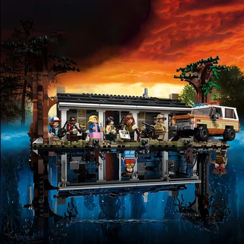 

25010 Stranger Things Turning The World Upside Down Building Blocks Bricks Compatible 75810 Birthday Toys Christmas Gift