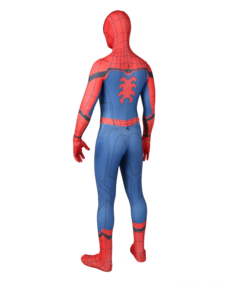 Homecoming Cosplay Costume 3D Printed Homecoming Spandex Suit Halloween Costume Bodysuit for Adult/Kids Plus size ladies halloween costumes