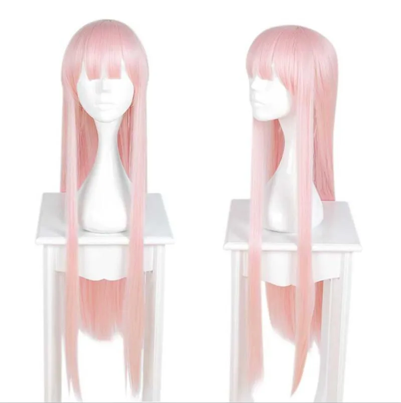 

Zero Two Cosplay Wig Anime DARLING in the FRANXX Cosplay Wig Pink Synthetic Hair 02 DARLING in the FRANXX Hair Women