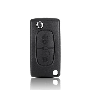 

2 Buttons Case V2 Car Key Control Cover for PEUGEOT 207 307 308 407 607