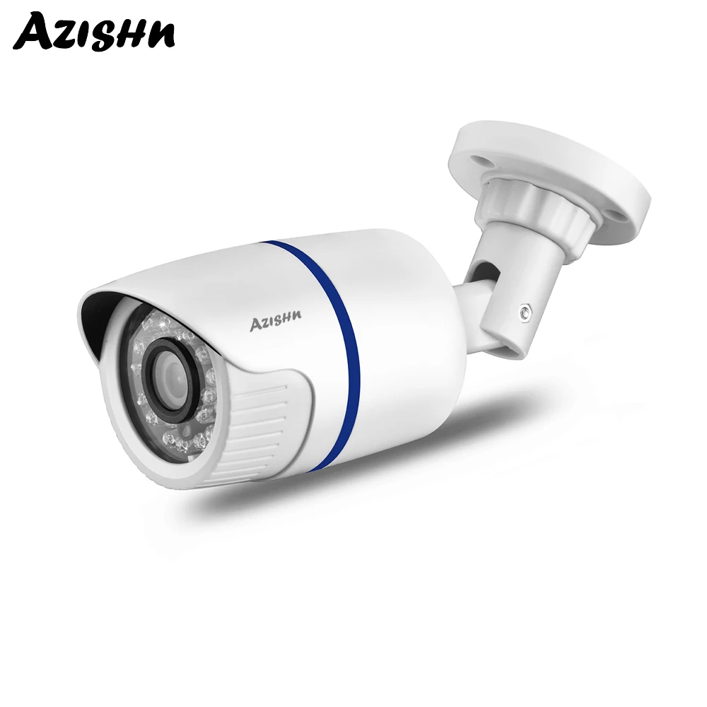 IP камера видеонаблюдения AZISHN H.265 5 МП Hi3516EV300 3 Мп 2 МП|Камеры видеонаблюдения| |