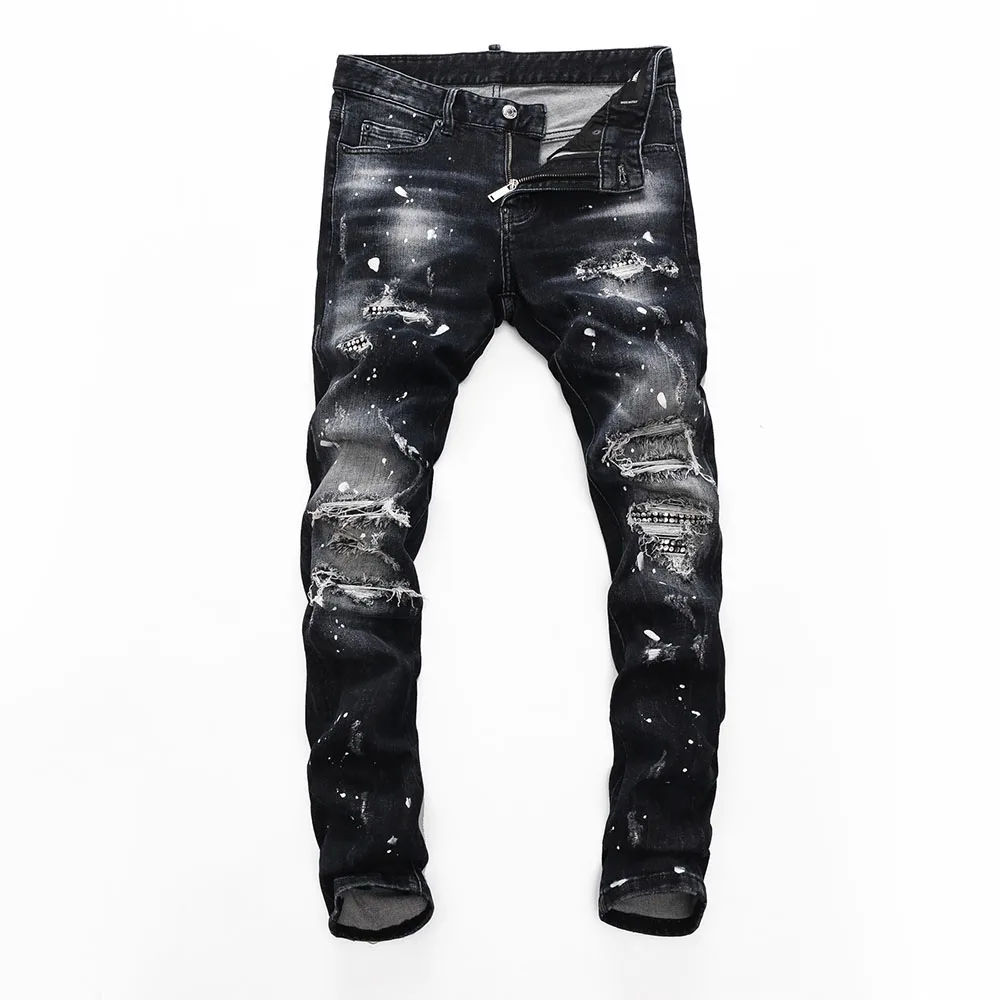 dsq brand European Style mens slim 