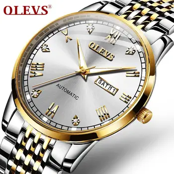 

Men watch top brand luxury Roman scale business temperament decoration clocks automatic mechanical mens watches