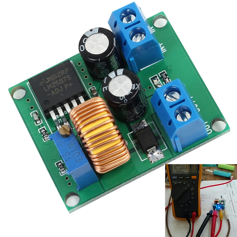 Buy DC-DC 3V-35V To 4V-40V Step Up Power Module Boost Converter 12v 24v Converter 12v to 5v DC DC Voltage Converter 12v to 19v