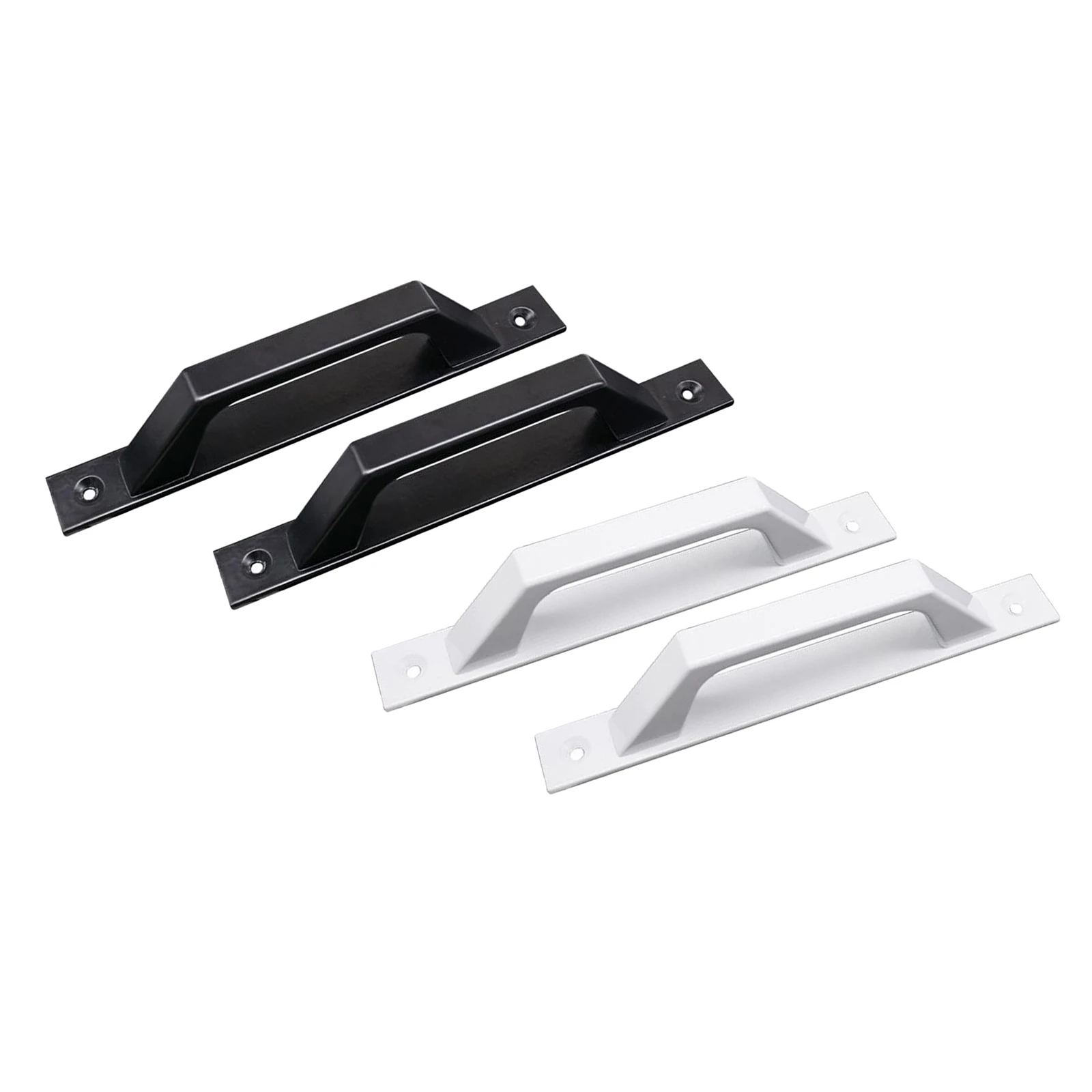 2 Pack Door Handle, Heavy Duty Decorative Sliding Pull Gate Barn Shed Garage