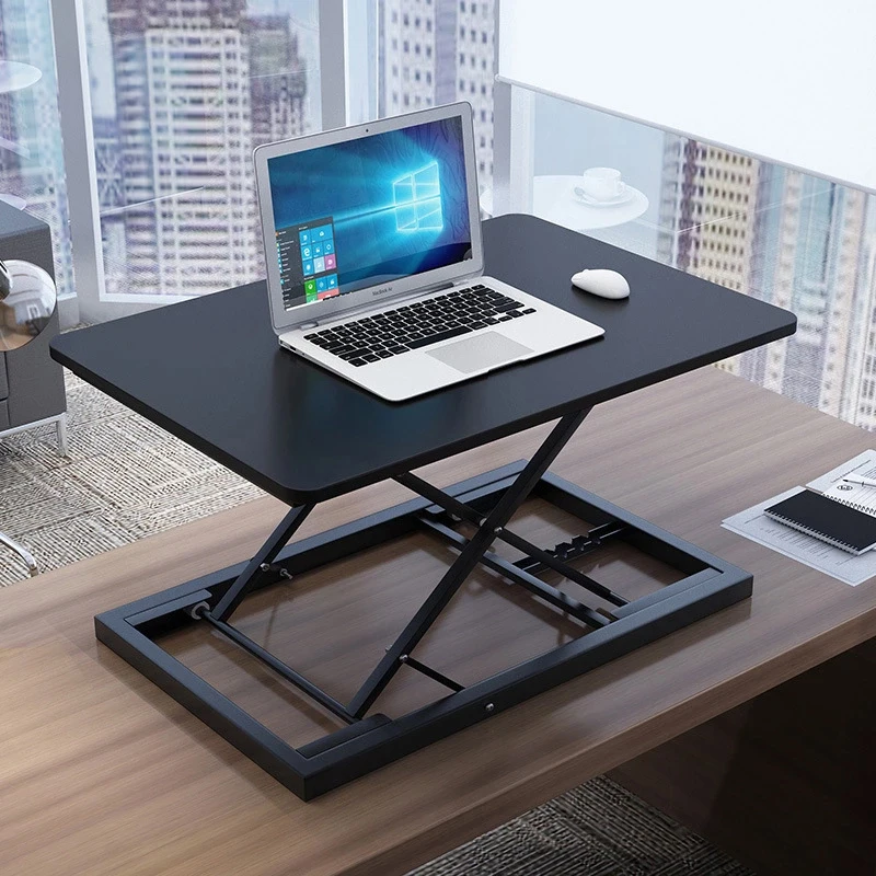 

Sit-Stand Height Adjustable Desk Conversion Standing Up Work Station Laptop Table Easy Home Office Lift Riser Elevating Desk