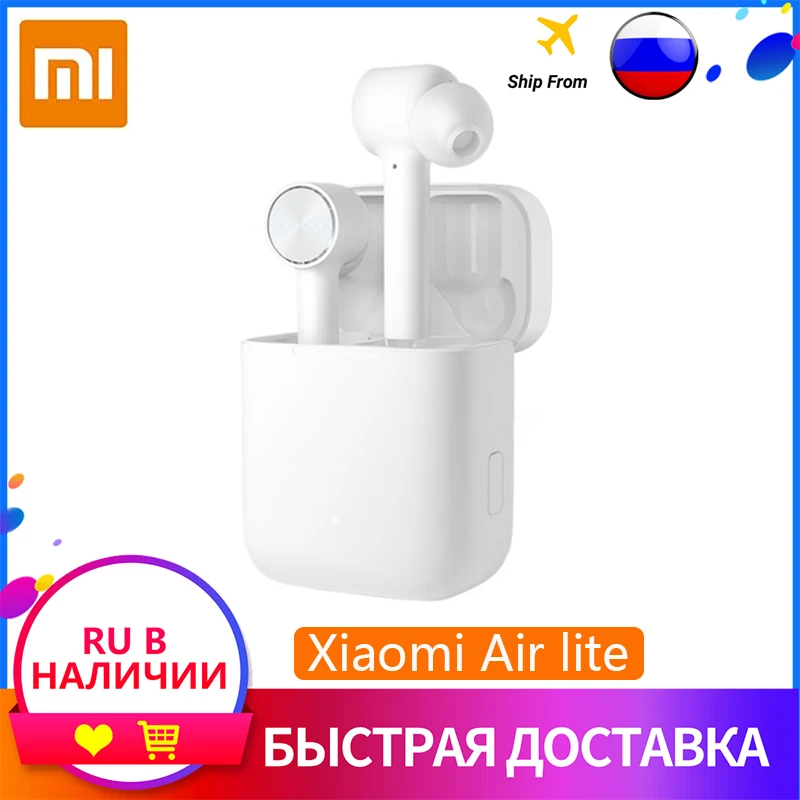 Оригинальные беспроводные наушники Xiaomi Air lite глобальная версия TWS bluetooth 5 0