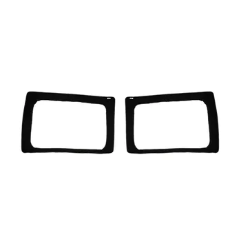 

For Jeep Wrangler JL 4-Door 2018+ Window Heat Cotton Car Inner 2Pcs Black