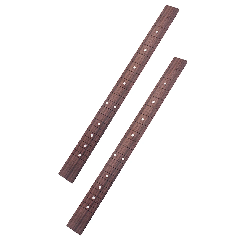 2pcs Rosewood Fingerboard Fretboard for Cigar Box Guitar Length 510mm