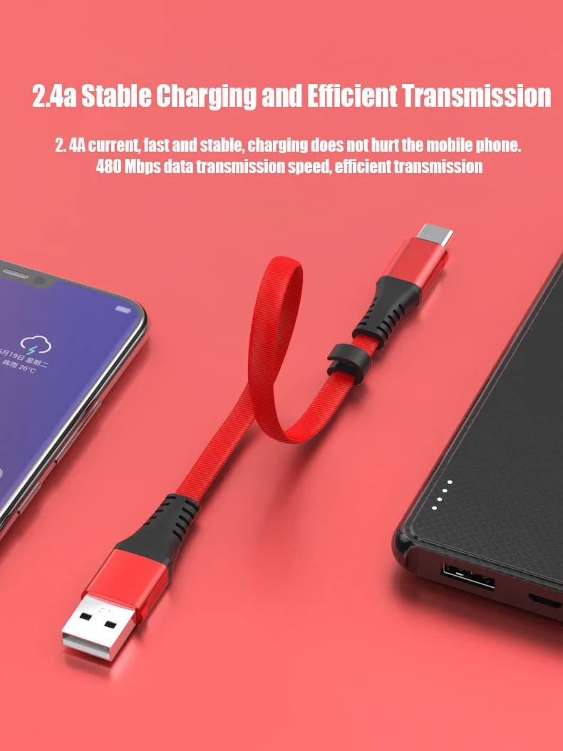 2.4A USB IOS Micro type C кабель USB C кабель передачи данных для быстрой зарядки для мобильного телефона зарядный кабель