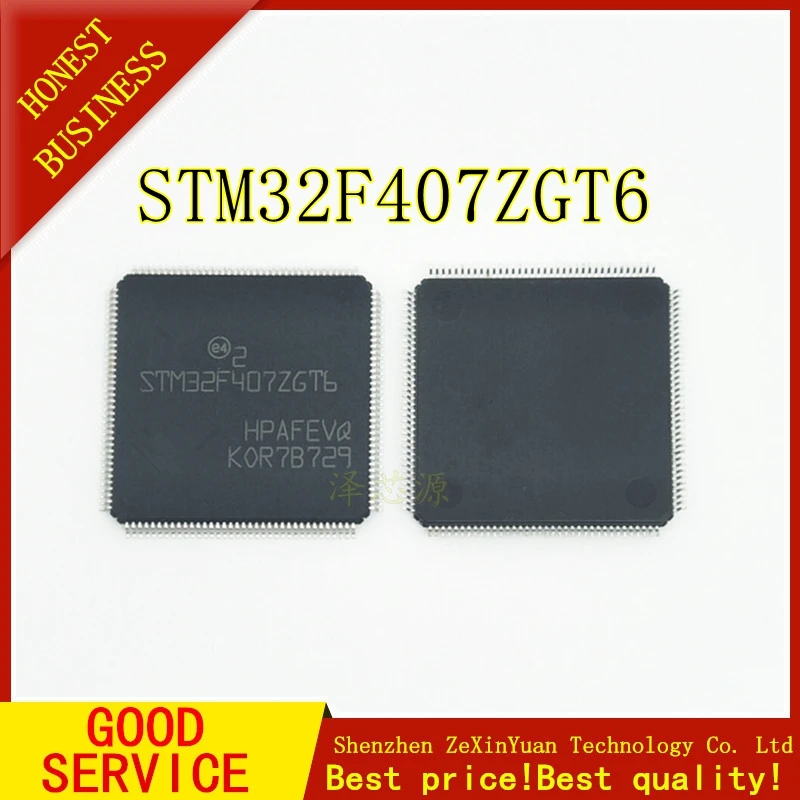 5 шт. STM32F407ZGT6 LQFP-144 STM32F407ZGT STM32F407 QFP и