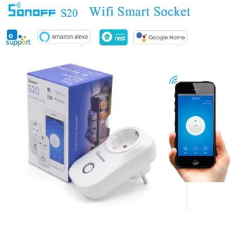 

Itead Smart Wifi Remote Socket Wireless Smart Home Switch Plug Timer Automation EU US Power Socket Plug