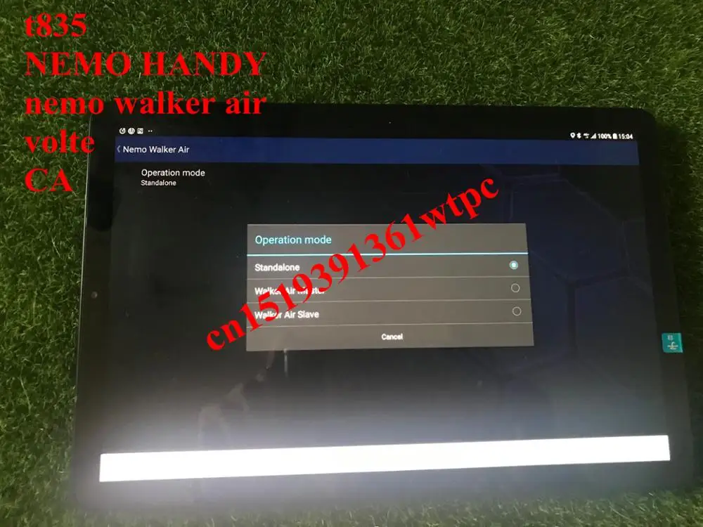 S4 Tab T835 NEMO HANY/NEMO WALKER AIR Handset, поддержка подключения s9/s8/xzp/xz2, volte/5ca/. тестирование