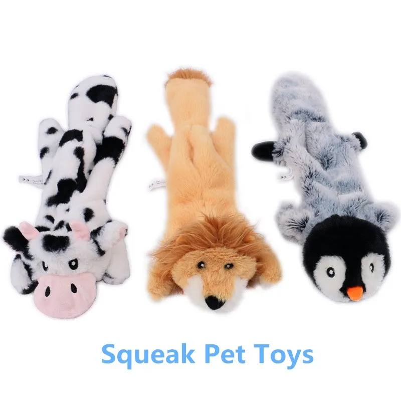

Dogs Cat Chew Squeaker Squeaky Toy Dog Toys Stuffed Chew Squeaking Plush Sound Animals Pets Toy