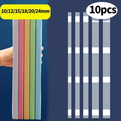 10pcs/Lot 10-24mm Hot-Melt Binding Tape Film Glue Binding Adhesive DIY Thermal Book Report File Cover Flat Sticker Accessories