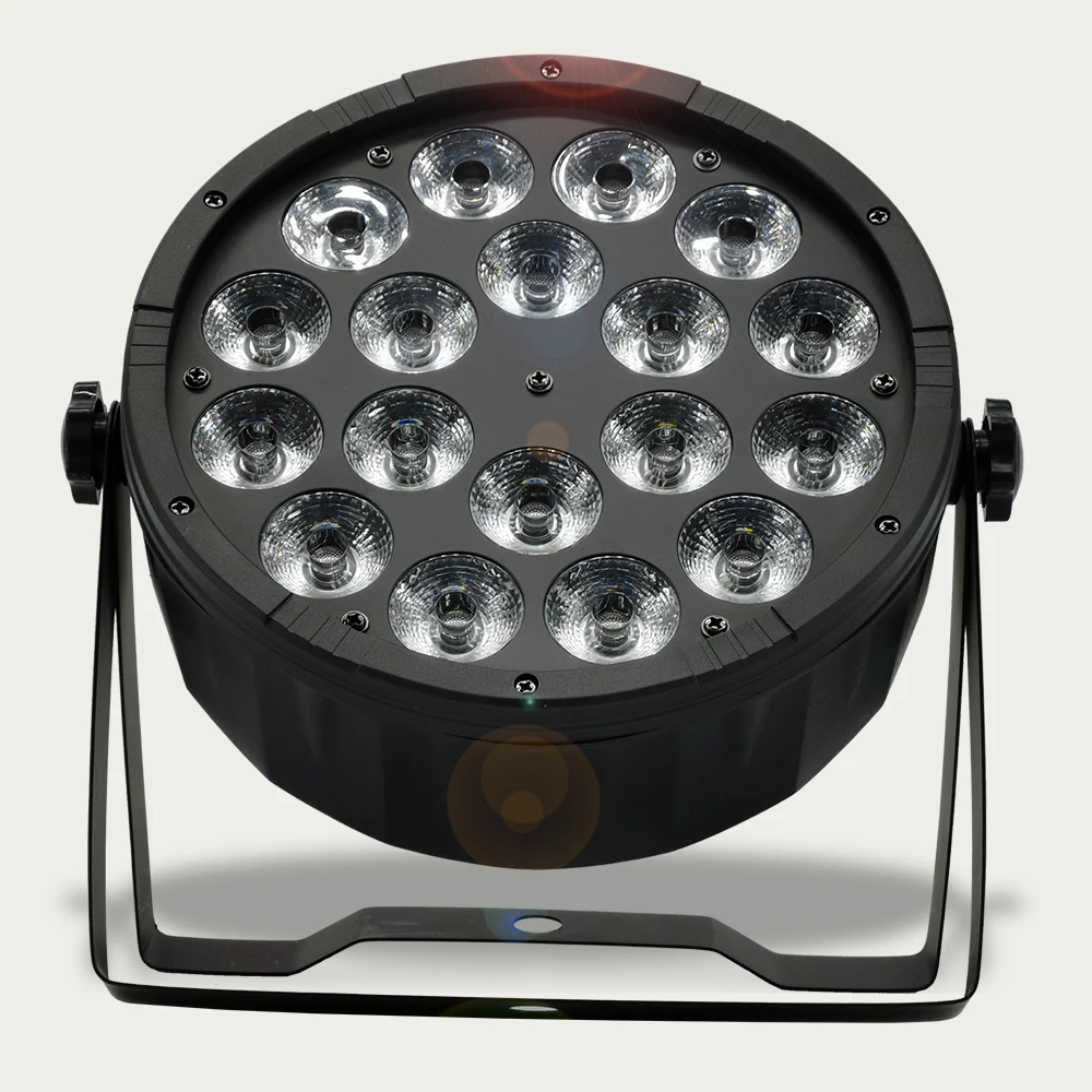 Светильник оборудование 18x12 Вт RGBW 4in1 светодиодный плоский Par PAR 18X12W светильник ing