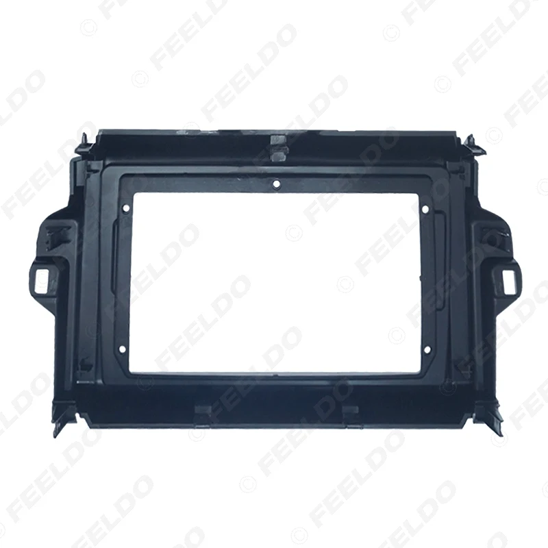 FEELDO Аудиомагнитола 9 дюймов 2DIN фасции Рамка адаптер для Toyota Fortuner+ DVD gps навигация установка тире отделка комплект